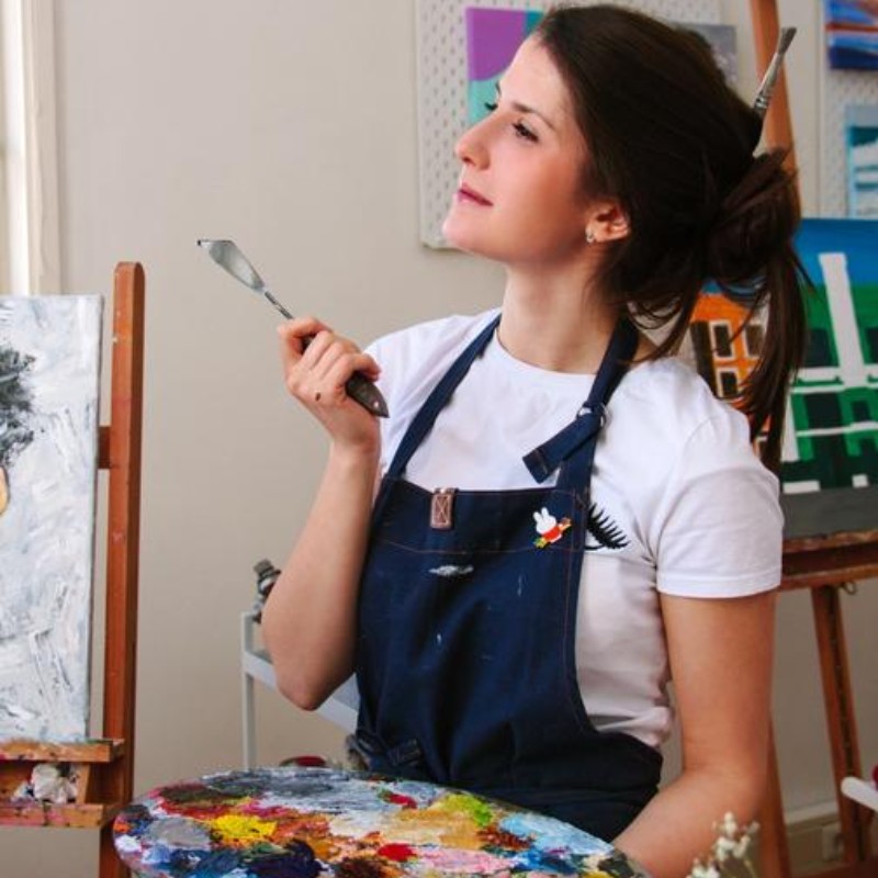 Portrait of Lisa Prokopetc, Amsterdam artisan