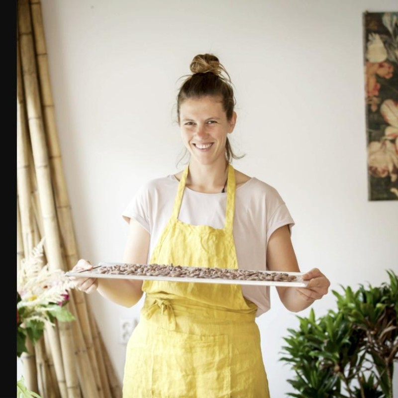 Portrait of Malou Dronkers, Amsterdam artisan