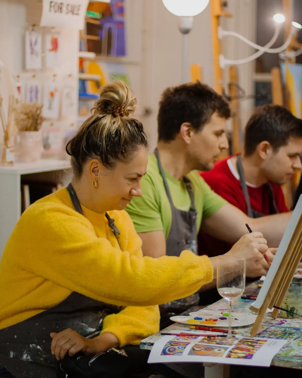 Paint your own oil canvas with a palette knife in Amsterdam — photo 3