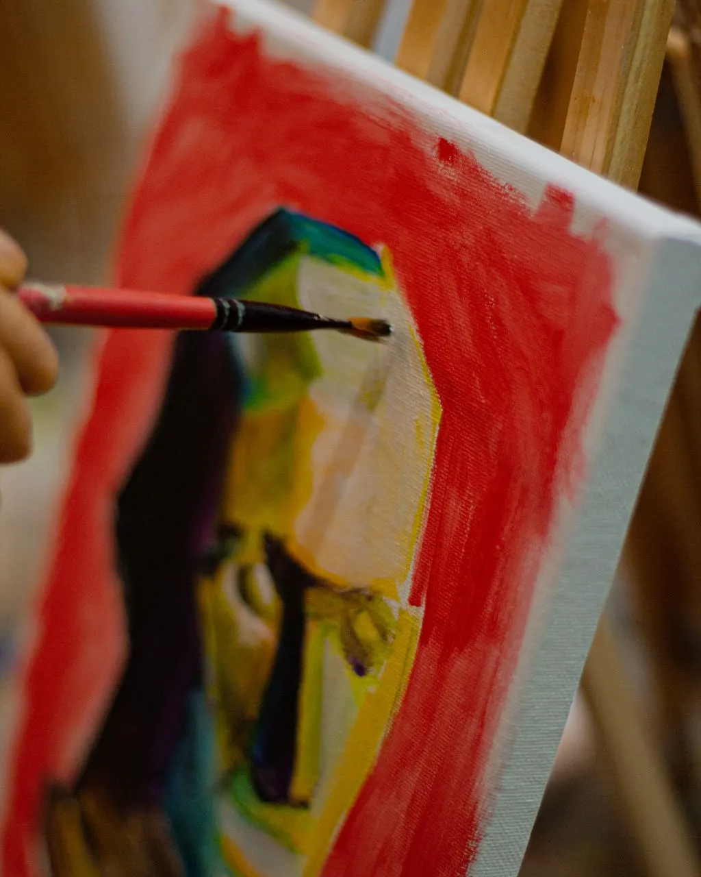 Paint your own oil canvas with a palette knife in Amsterdam — photo 2
