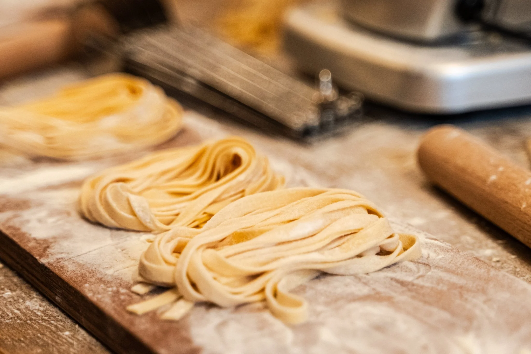 Make fresh pasta from scratch